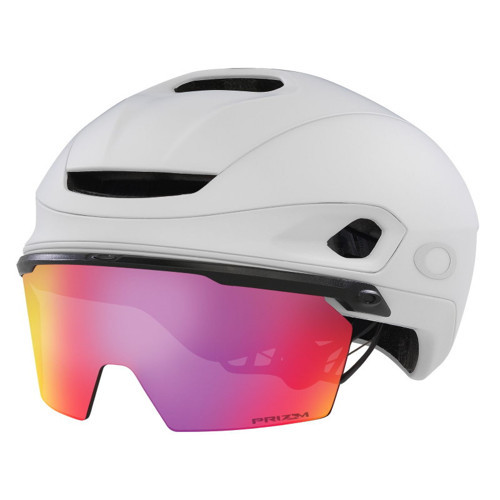 ARO7 Road Mips Boa Ionic+ Gözlüklü Yol Bisikleti Kaskı Matte White Prizm Road FOS901512 9XL Small 52-56cm