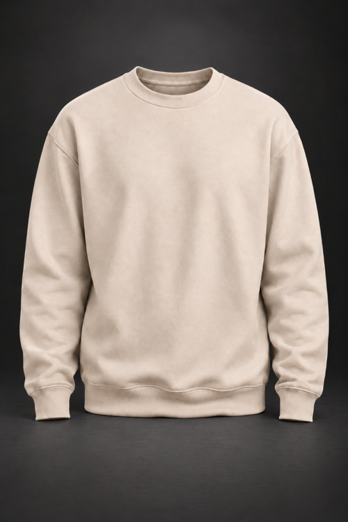 Krem Basic Sweatshirt