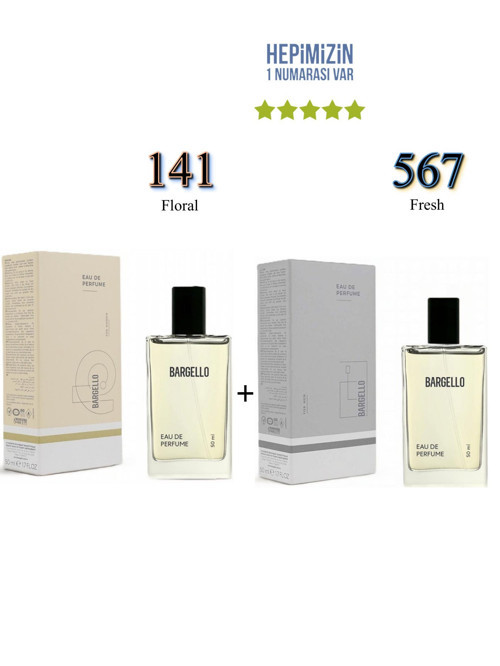 141 + 567 Kadın/Erkek Parfüm Edp 50 ml Floral/Fresh - Mnms141567