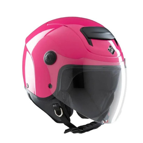 KASK TUCANO URBANO EL KID YARIM ÇOCUK KASKI PEMBE