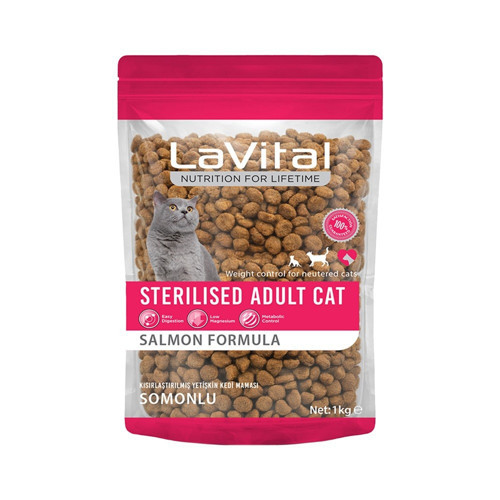 Sterilised Somonlu Kısır Kedi Maması 1 Kg