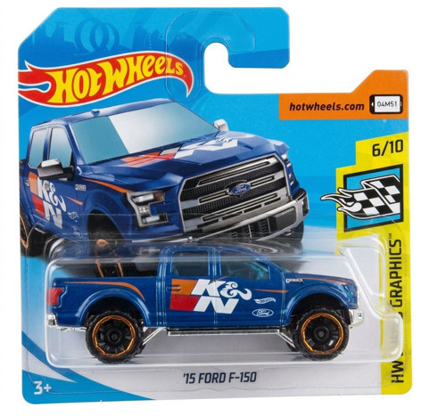 Hot Wheels '15 Ford F-150 - Mavi - 2018 - FJW46 - 1/64
