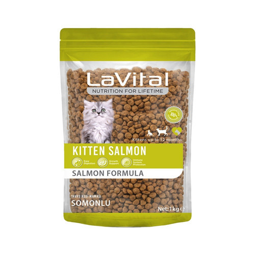 Kitten Somonlu Yavru Kedi Maması 1 kg