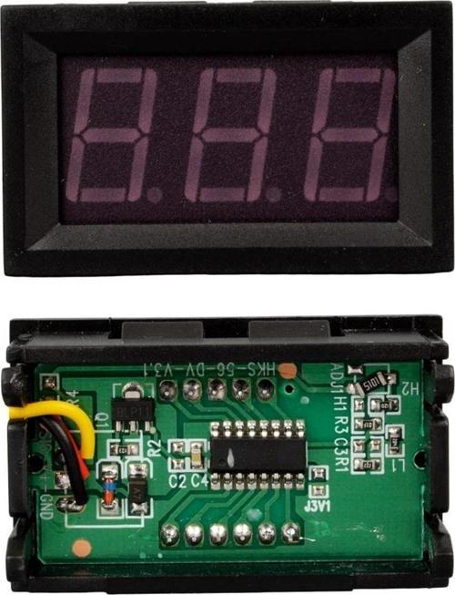 CA-056-100V DC 0-100V 1A 10A 50A 100A DİJİTAL VOLTMETRE (2818)