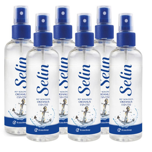 Okyanus Esintisi Sprey Kolonya 100ml x6