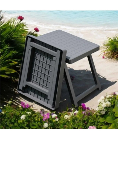 Portatif 40X50 Katlanabilir Piknik & Kamp Masası Sehpası Yükseklik 38Cm