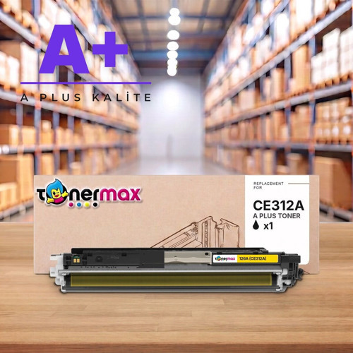 Hp 126A CE312A Sarı Muadil Toner A Plus / LaserJet Pro CP1025 / M175 / M275