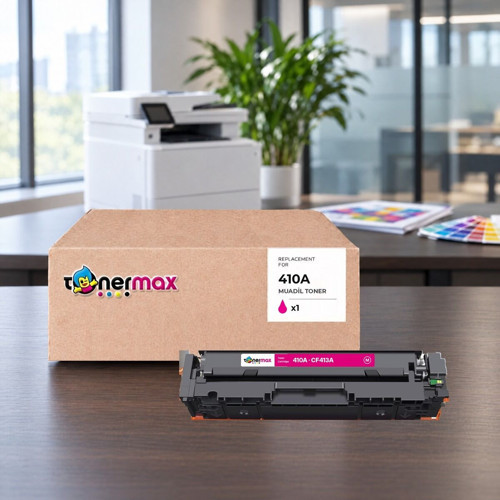 HP Color LaserJet Pro MFP M477fnw CF413A Kırmızı Muadil Toner Çipli