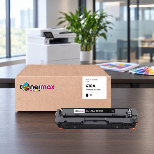 HP Color LaserJet Pro MFP M477nw CF410A Siyah Muadil Toner Çipli