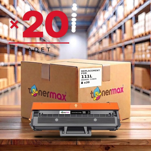 Samsung M2071FW Muadil Toner Çipli MLT-D111L 20'li 1.800 Sayfa