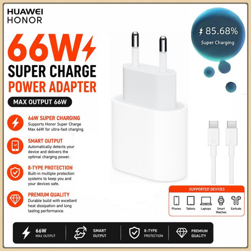 HUAWEI Pura 90s Pro Supercharge 66w 6A Type C 100 cm Kablo 6A Cep Telefonu Şarj Cihazı