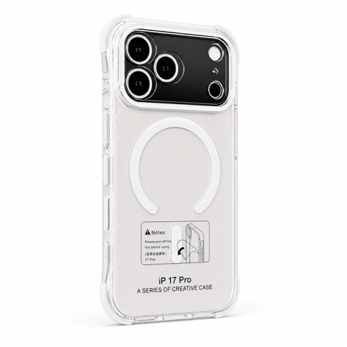 iPhone 18 Pro / 17 Pro MagSafe Destekli Darbe Emici Kenar Korumalı Bold Kılıf