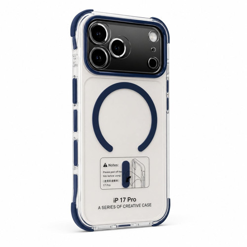 iPhone 18 Pro / 17 Pro MagSafe Destekli Darbe Emici Kenar Korumalı Bold Kılıf