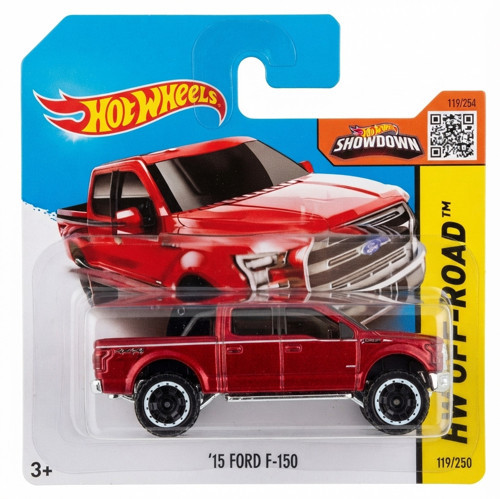 '15 Ford F-150 - Kırmızı - 2015 - CFJ65 - 1/64