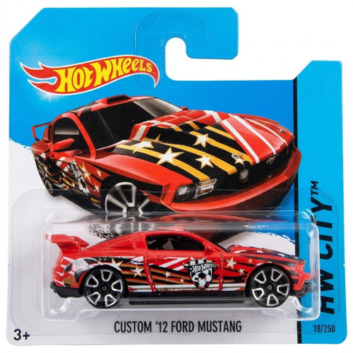 Custom '12 Ford Mustang - Kırmızı - 2014 - BFC41 - 1/64
