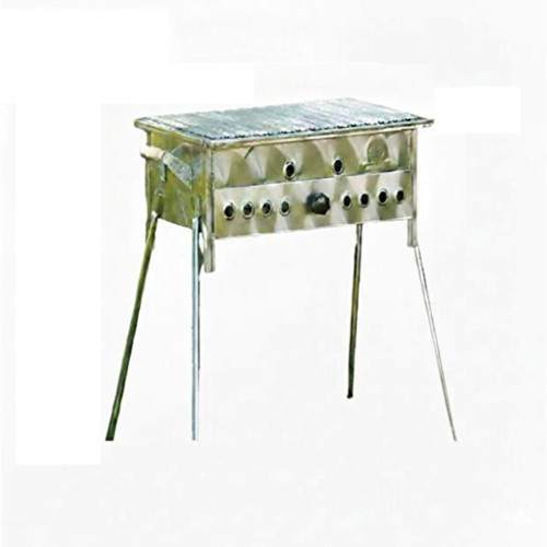 BTM-02 Büyük Boy Lav Taşlı Tüplü Mangal 32x54x22 cm