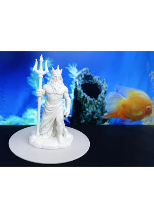 Poseidon Akvaryum Figürü