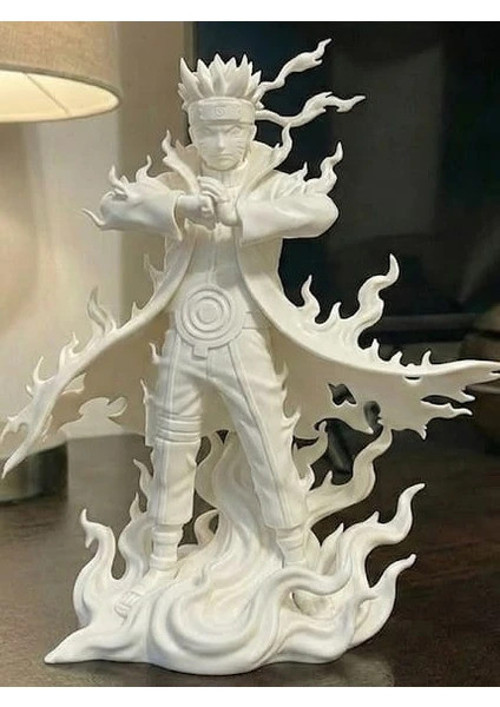 Ateş İradesi Savaşçı Figürü – 3D Baskı Dekor