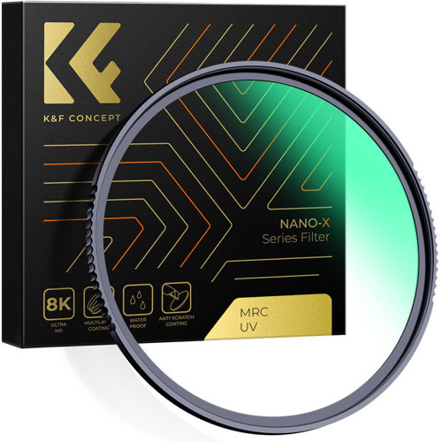 52mm Nano-X MCUV Çok Katmanlı 8K UV Filtre - Ultra İnce