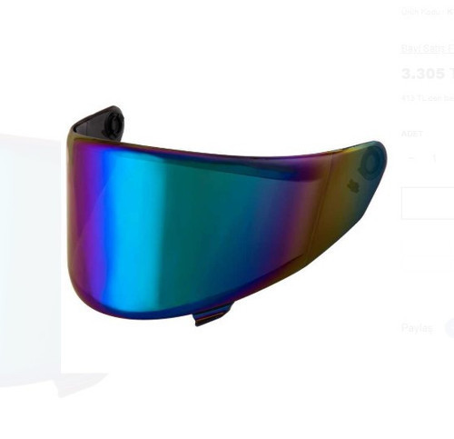 R2R KASK CAMI IRIDIUM VİZÖR