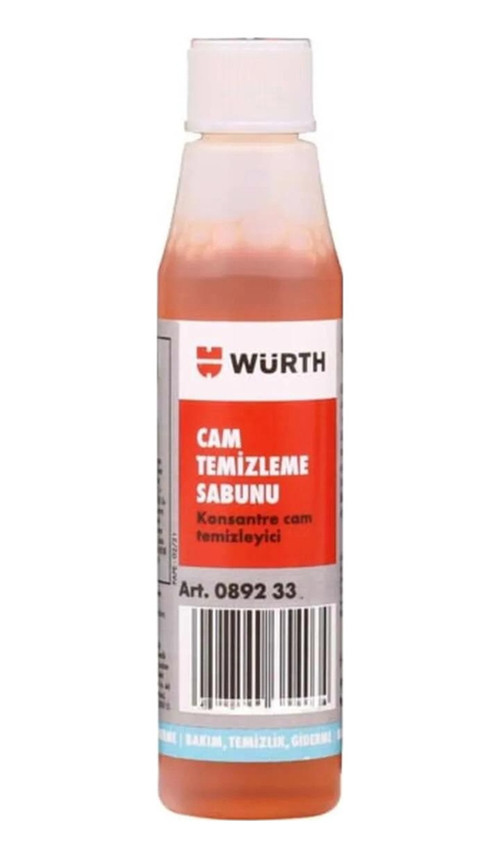 5 ADET Würth Konsantre Cam Temizleme Sabunu 32ml