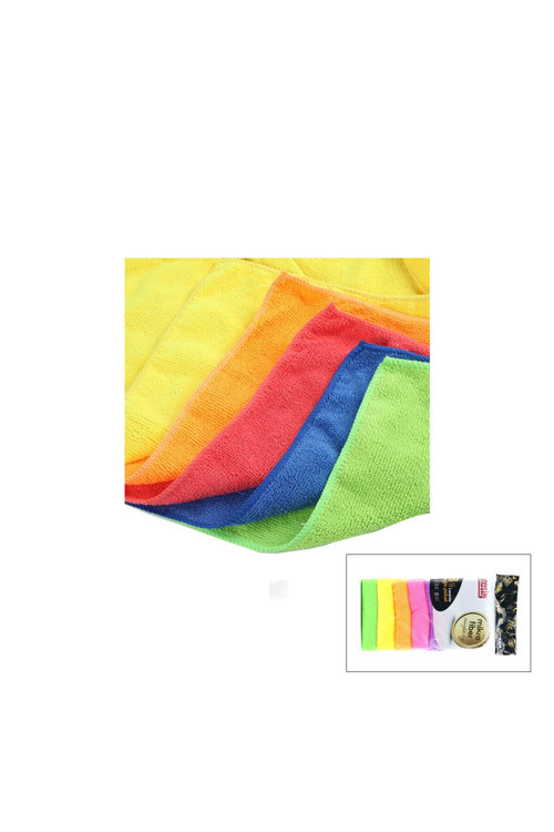 8'li Mikrofiber Temizlik Bezi Seti - Renkli Leke Bırakmaz