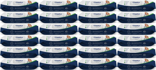 Yetişkin Vücut Temizleme Islak Mendil Havlu 1200 Yaprak XL (Beyaz Sabun Kokulu) (24PK*50)