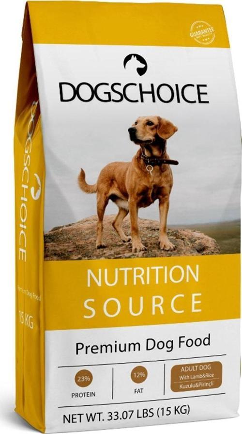 15 Kg Kuzulu Premium Yetişkin Köpek Maması Dogs Choice