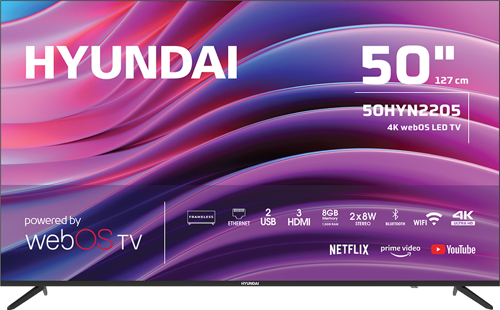 50Hyn2205 50" 127 Ekran 4K Ultra Hd Webos Tv