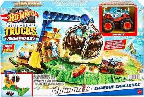 Htp18 Hot Wheels Monster Trucks Arenada Rhinomite Mücadelesi