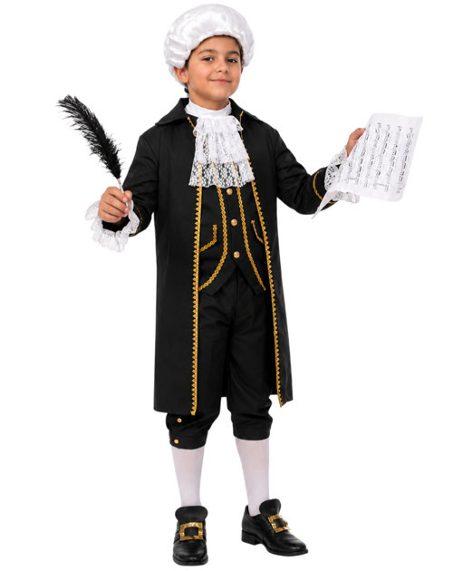 Wolfgang Amadeus Mozart Kostümü Çocuk