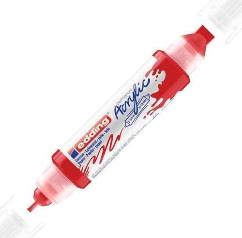 Akrilik Kalem 3D Double Liner Trafik Kırmızı 902 (5 Li Paket)