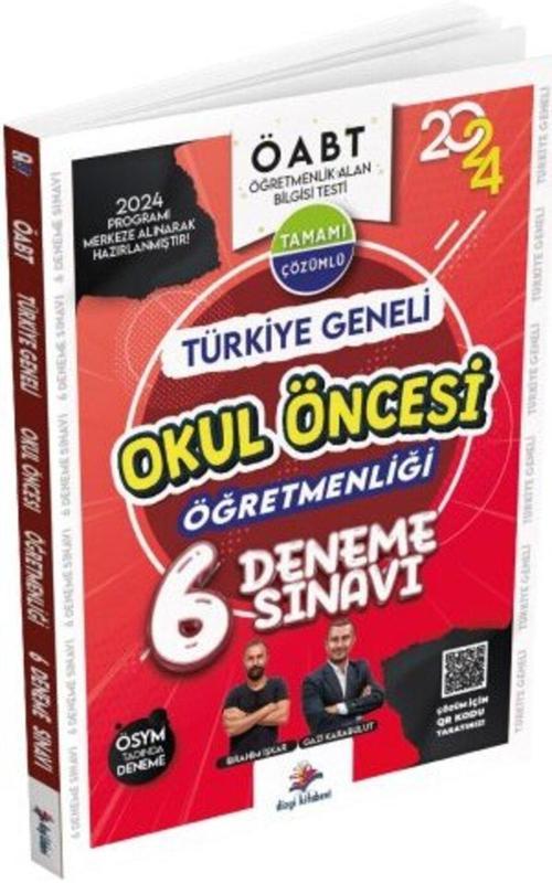 Kpss Okul Öncesi Öğretmenliği Türkiye Geneli Tamamı Çözümlü 6 Deneme Sınavı 2024 İbrahim İşkar- Gazi Karabulut