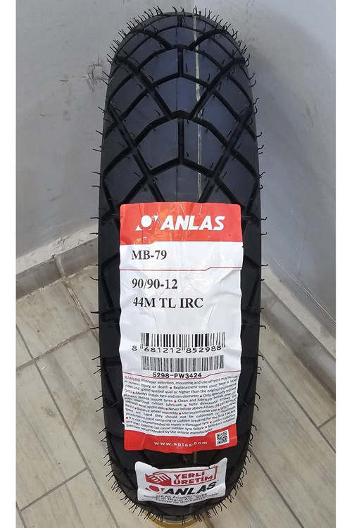 İrc 90/90-12 Tubeless Scooter Motorsiklet Lastiği Mb-79
