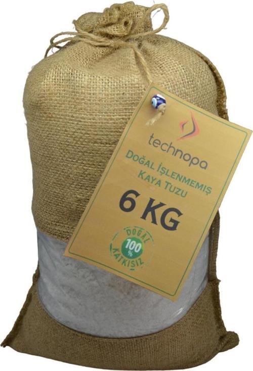DOĞAL İŞLENMEMİŞ TANE KRİSTAL KAYA TUZU 6KG
