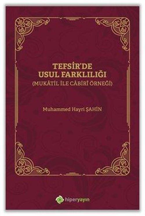 Tefsirde Usul Farklılığı - Mukatil İle Cabiri Örneği
