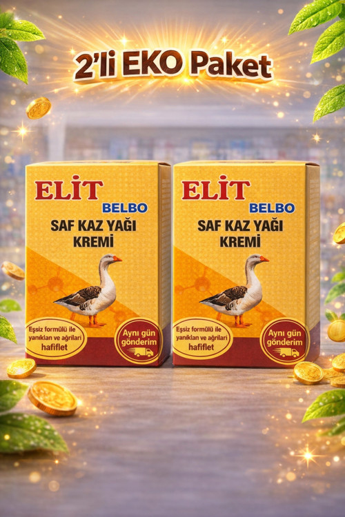 Saf Kaz Yağı Kremi – 2’Li Eko Paket