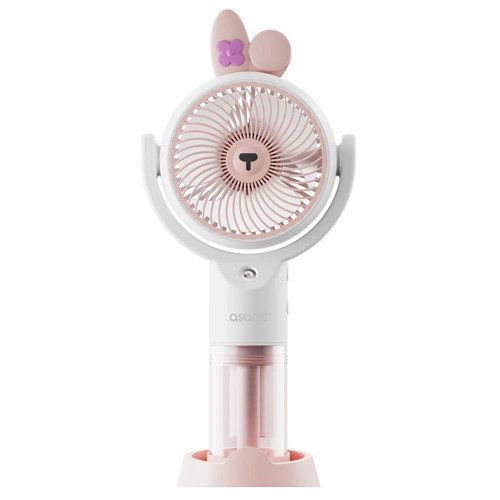 AFN26 Beyaz 500mAh 2 Kademe (Püskürtme Fonksiyon) Nemlendirici Sprey USB Fan Şarjlı (KDO)