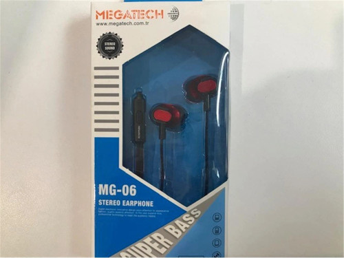 MG-06 Kırmızı Mikrofonlu Kulaklık (KDO)