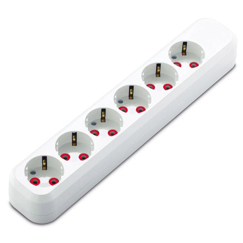 Rı-Tech 6lı Klemensli Topraklı Grup Priz (001 175 610001 00 00) (KDO)