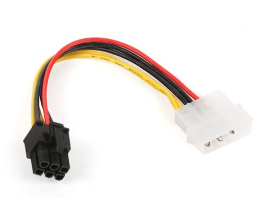 "DK-CB-P103" Molex 4Pin-6Pin PCI-EX Dönüştürücü Güç Kablosu (KDO)