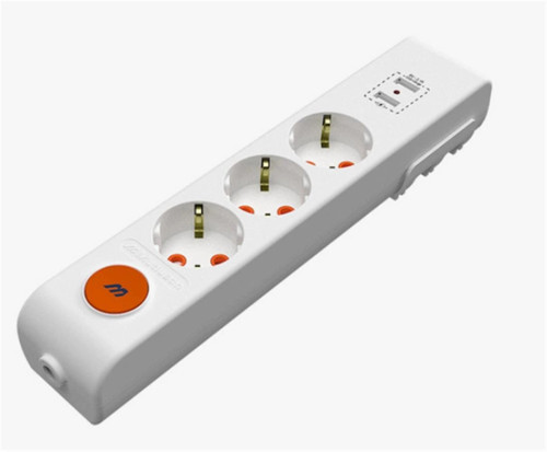 Rı-Tech 3lü 2mt Anahtarlı 1Usb+1Type-C ı Topraklı Grup Priz(Ç.K.) (001 175 350102 02 00) (K