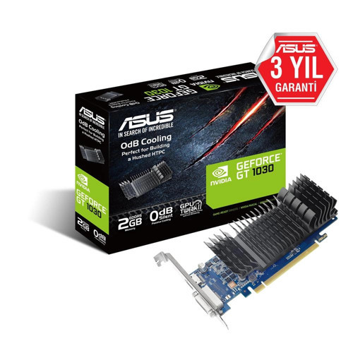 2Gb Gddr5 (64Bit) Dvı-Hdmı (GT1030-SL-2G-BRK) 6008 Mhz Ekran Kartı (KDO)