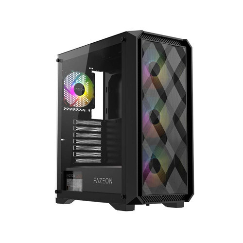 F4 650W 80PLUS BRONZE Mesh 4x120mm ARGB Fanlı ATX Bilgisayar Kasası (KDO)