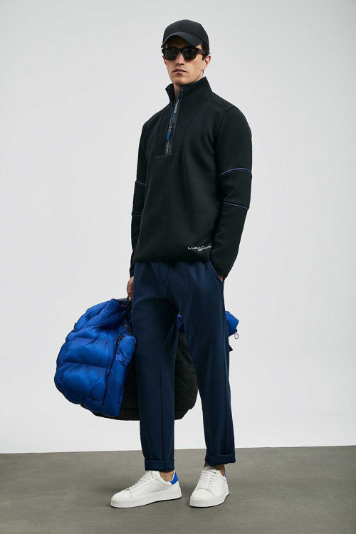 Art Erkek Sweatshirt Siyah