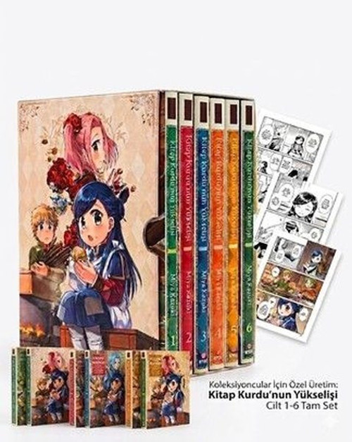 Kitap Kurdu'nun Yükselişi Özel Kutulu Seti - 6 KitapTakım