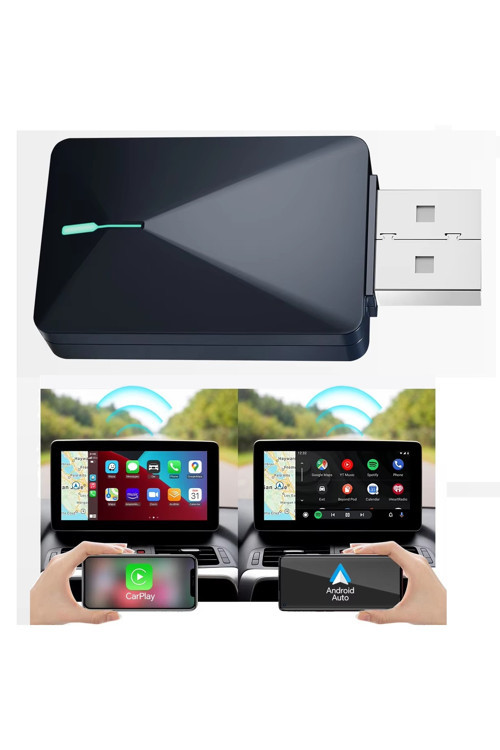Kablosuz Android Auto/Car Play USB Dongle