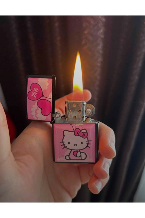 Hello Kitty Benzinli Çakmak ( Kargo Güvenliği Için Benzinsiz Gönderilmektedir!