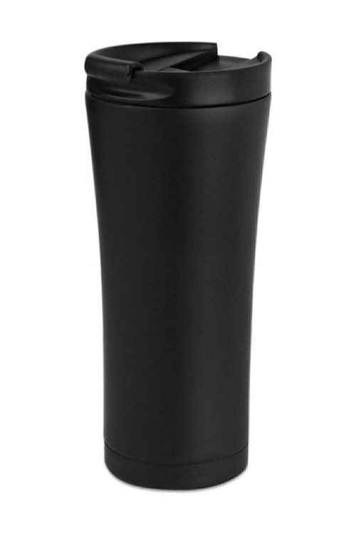Termos Çelik Siyah (500 Ml ) Çift Katmanlı Paslanmaz Çelik Termos Bardak