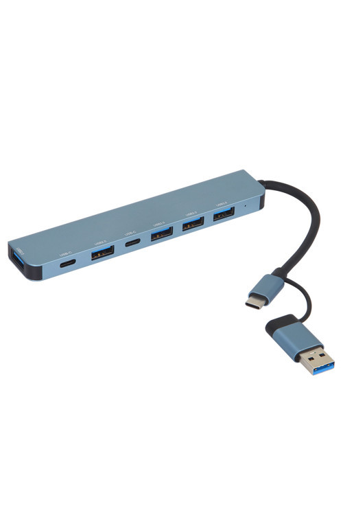Usb Çoğaltıcı Çoklu Usb Portları (5 Usb-A, 2 Usb-C)